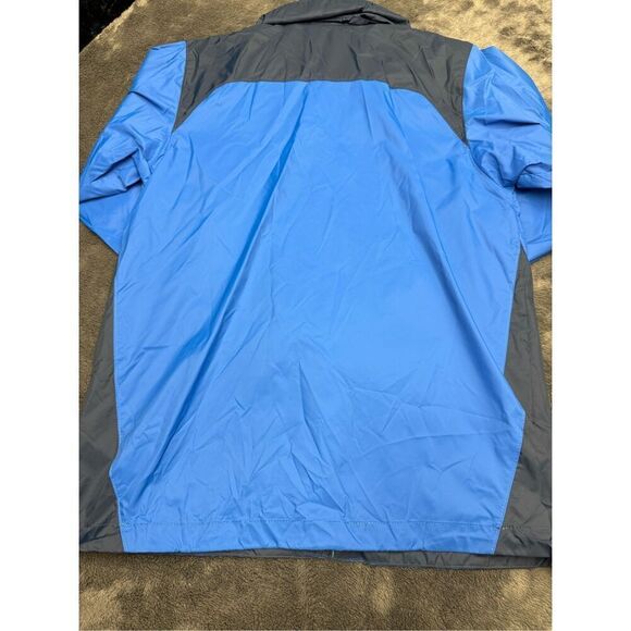 Blue and Black Columbia Men’s Small windbreaker #windbreaker #rainwear - Picture 4 of 4